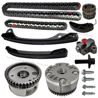 Camshaft Phaser Timing Chain Kit For Nissan Juke Berlina Note Versa 1.6L HR16DE