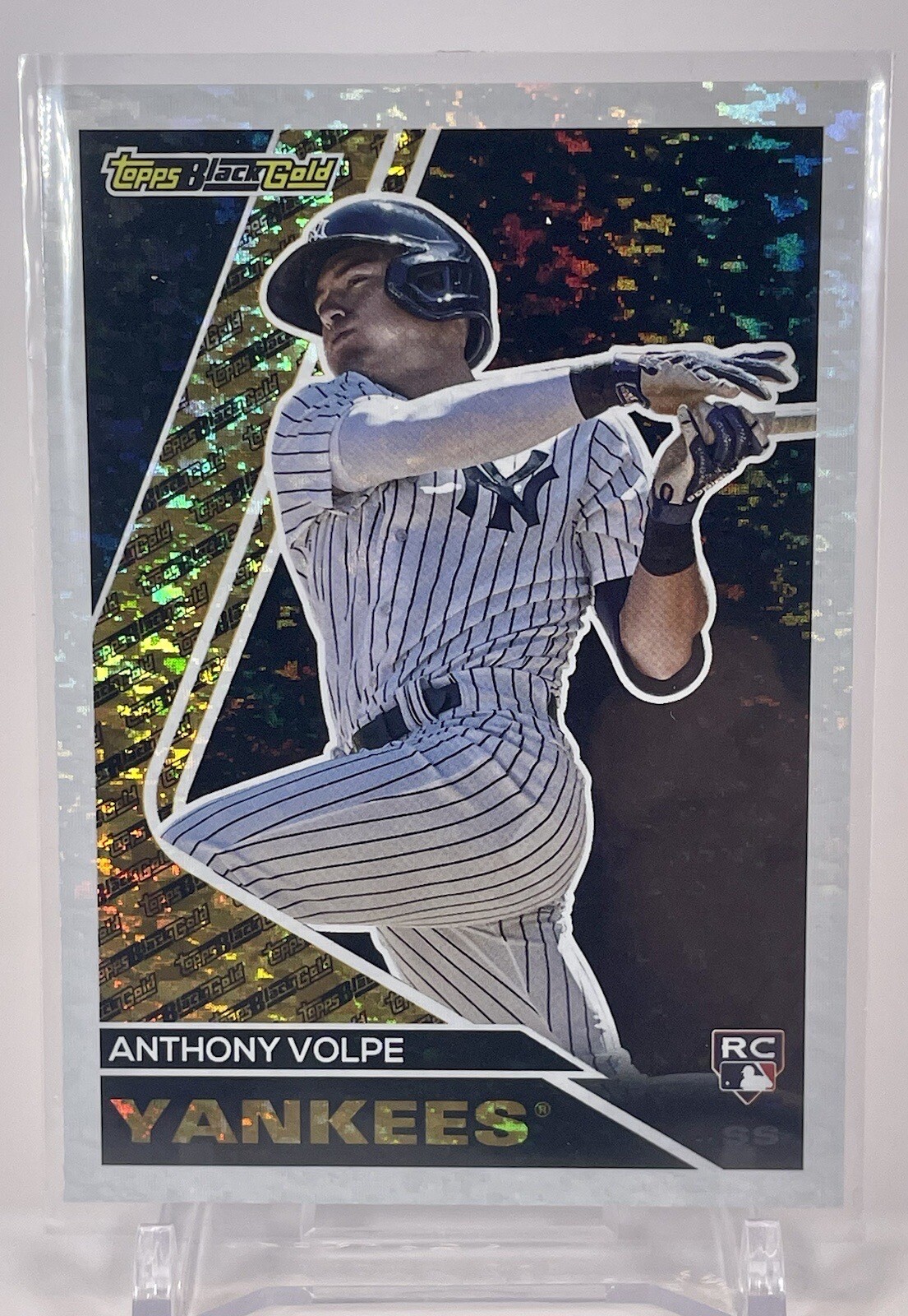 Anthony Volpe BG-10 2023 Topps Update Black Gold Rookie RC New York Yankees