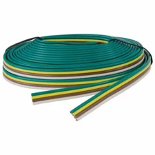 INSTALL BAY TWBGYW18100 /  OFC 18 GA TRAILER WIRE (BROWN, GREEN, YELLOW & WHITE)
