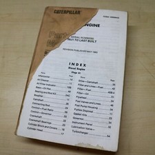 Cat Caterpillar D346 Diesel Engine Parts Manual Book 39j Series Catalog Spare