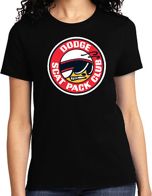 Ladies T-Shirt Dodge Scat Pack Club