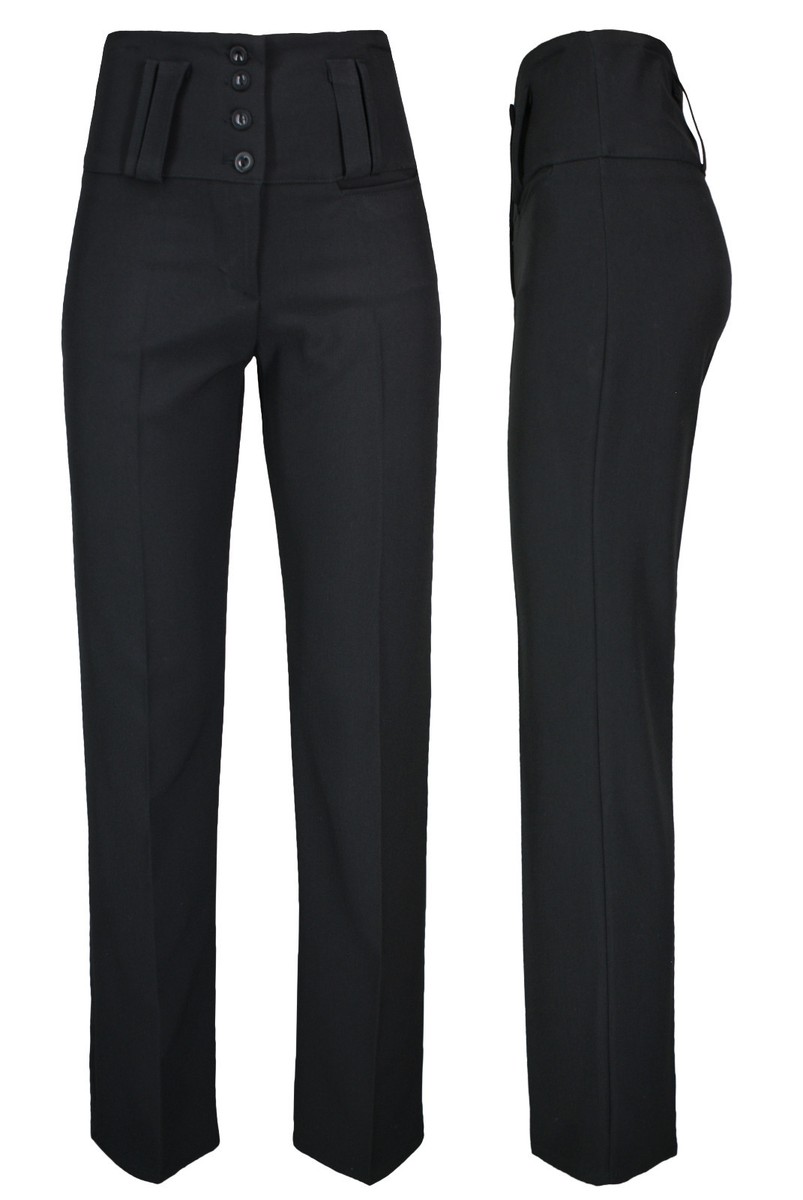 パンツ STRONG BASIC TROUSERS 005 BLACK 48 STRONG BASIC TROUSERS