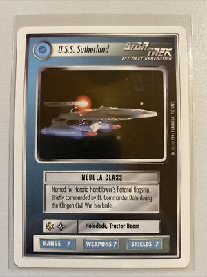 Star Trek CCG - Premier WB - U.S.S Sutherland (Ship Federation)