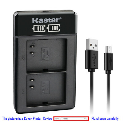 Kastar LCD Dual USB Charger Battery for Arlo A-1 A-1B A-1C 308-10029-01 Arlo Pro