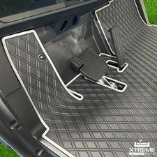 Xtreme Mats Yamaha Drive2 Golf Cart Mat, Full Coverage Floor Liner - GREY