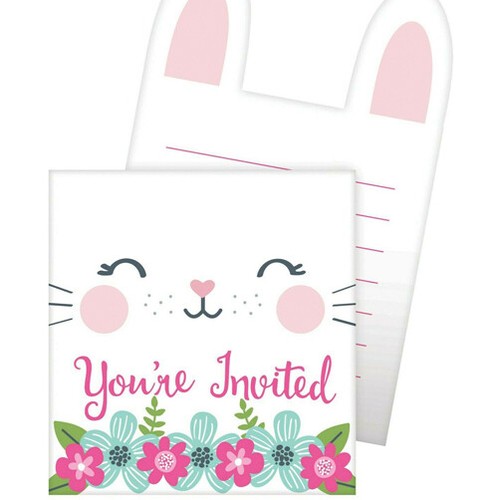 MISS BUNNY PARTY DECORATION Birthday Easter Girl Kids Rabbit Accessory Tableware - Picture 26 of 28
