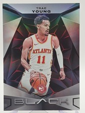 2021-22 Panini Black Trae Young #9 Atlanta Hawks Base Set