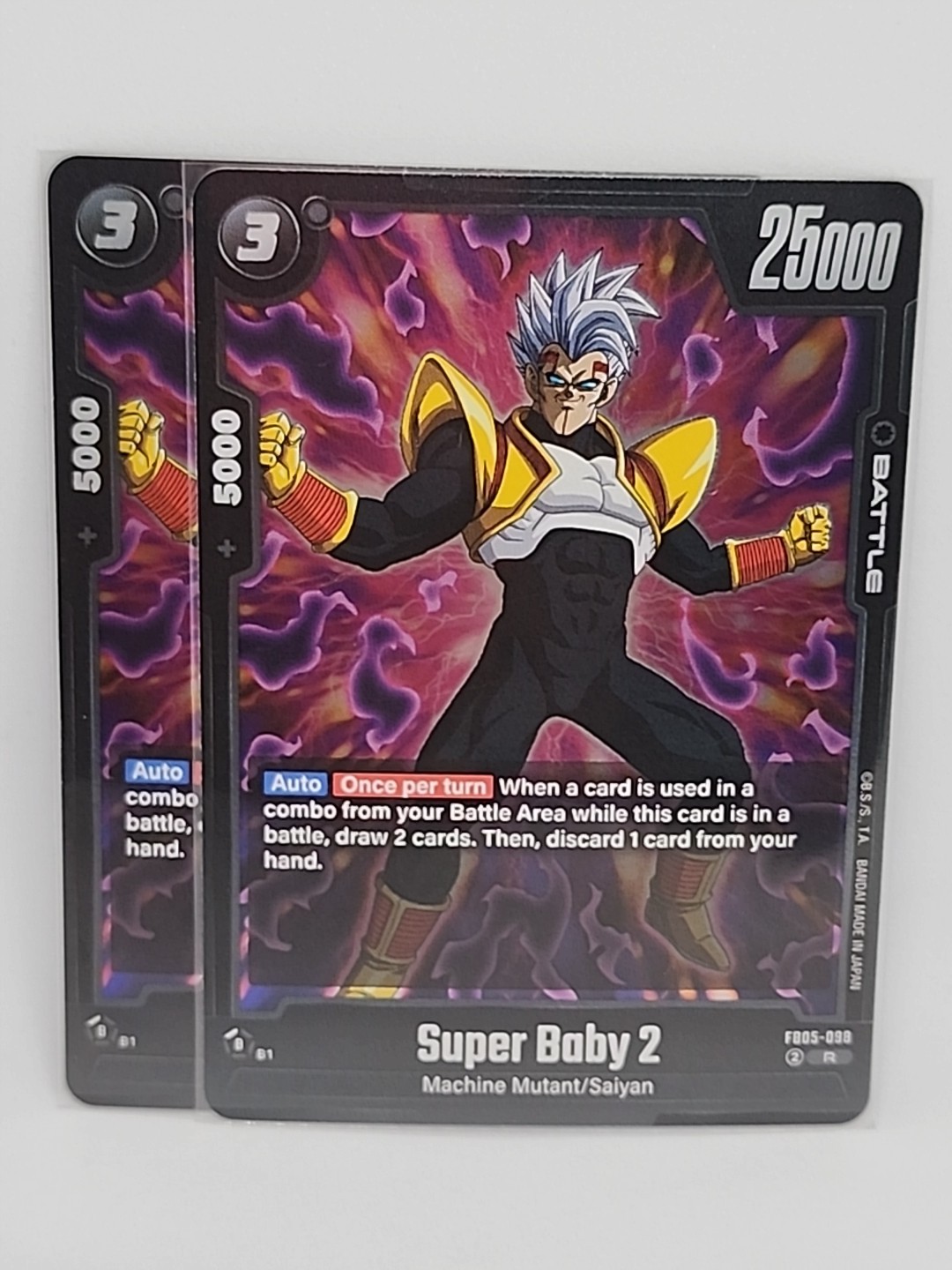 Super Baby 2 FB05-098 Foil Rare New Adventure Dragon Ball Super Card Game 2x