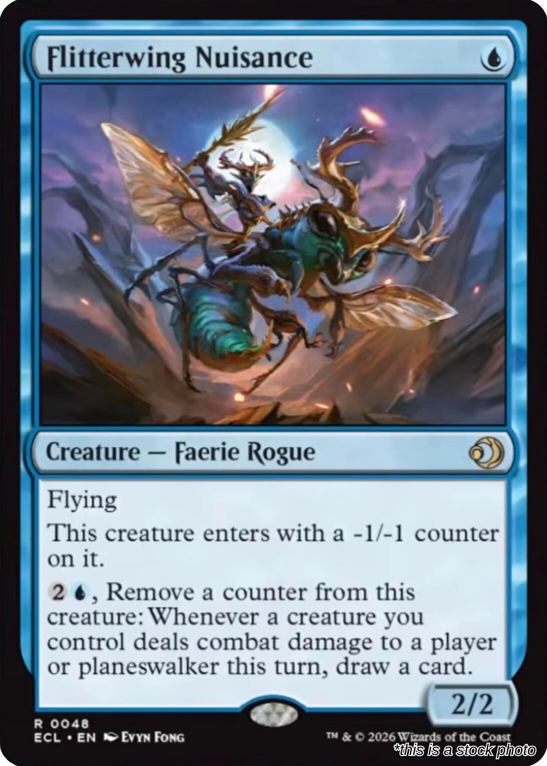 Flitterwing Nuisance (ECL 48), Normal, Lorwyn Eclipsed, MTG
