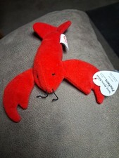 Ty Beanie Babies Pinchers The Lobster 1993 Plush Toy Stuffed Animal