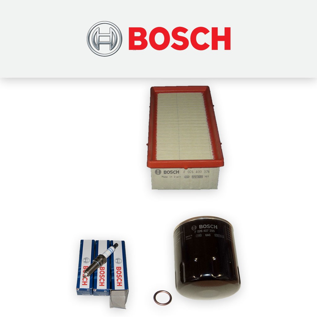 SERVICE KIT for DS DS3 1.2 VTI BOSCH OIL AIR FILTERS PLUGS (2015-2019)