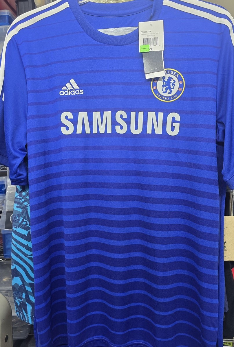 2014/15 ADIDAS CHELSEA FC #10 HAZARD EPL HOME SOCCER JERSEY G92151