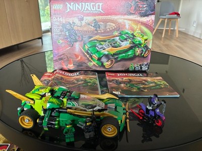 Used LEGO 70641 Ninjago Ninja Nightcrawler Complete Set Box and