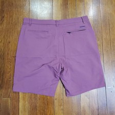 Bonobos Golf Shorts Mens Large Purple Performance 9 Inseam Athletic Polyester
