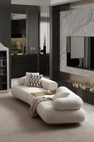 LuxuriöSer Beiger Viersitzer Moderne Sitzcouch Luxus Sofa