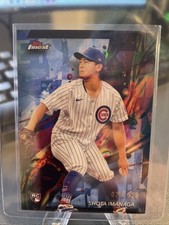 2024 Topps Finest - Common Shota Imanaga #45 Sky Blue Refractor /325 (RC)
