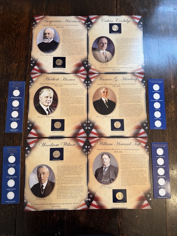 2012-2014 P&D  Presidential Dollar Coins from US Mint - Uncirculated NICE!