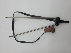 Vintage Rabbit Ears TV Analog Antenna Television & Transformer Long