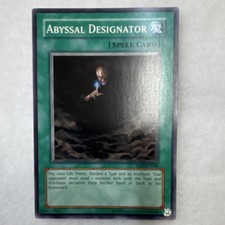 Yu-Gi-Oh! Abyssal Designator Spell Card SOD-EN040 Soul of the Duelist Konami