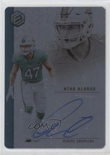 2018 Panini Elements Signatures Steel 61/199 Kiko Alonso #SS-92 Auto 06st