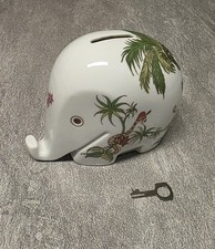 ❤️Drumbo Elefant * Dresdner Bank * Spardose *Colani * Höchst Decor * Porzellan❤️