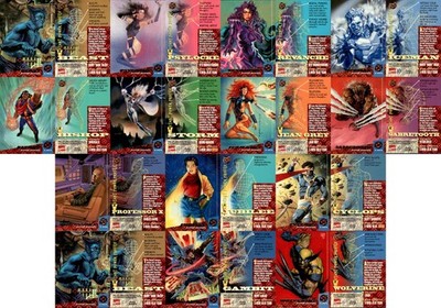 94 Fleer Ultra X-Men Lot 14 #1, 4, 3 x2, 5, 6, 7, 8, 10, 11, 13, 14 15 16 Gambit