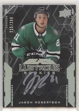 2020 SPx UD Black Lustrous Rookie Signatures Tier 1 Jason Robertson Auto 0f1e