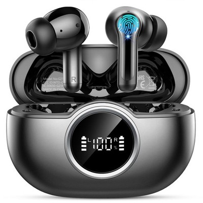 Wireless Earbuds, 2026 3D-Stereo Bluetooth 5.4 Headphones Deep Bass Ear Bud, ...