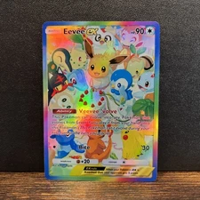 Pokemon TCG Pocket Eevee EX Promo Holographic SIR- Fan Art