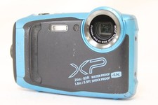 FUJIFILM FinePix XP140 Blue Digital Camera 16.4MP 5x ZOOM BSI CMOS Full HD