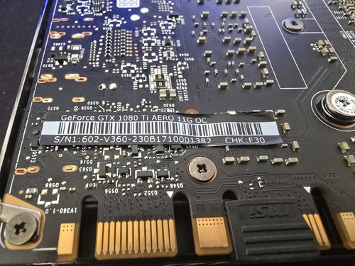 for parts or repair Asus Strix Gtx 1070 8gb Msi Gtx 1080 Ti Aero Price For Both - Afbeelding 4 van 8