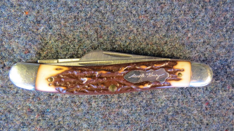 Vintage Uncle Henry Stockman knife, 897 UH Excellent preowned condition