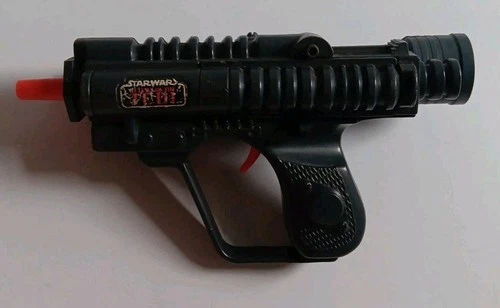 Vintage 1984 Star Wars ROTJ Biker Scout Laser Pistol Blaster Kenner Untested