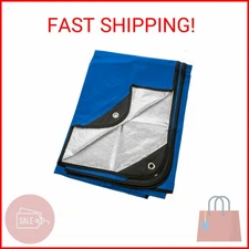 Arcturus Insulated Tarp | Reusable Heavy Duty Thermal Survival Blanket – 60 x 82