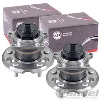 2X A.B.S. RADLAGER-SATZ Mit ABS-SENSOR Hinten Passend FüR Toyota Hilux Previa