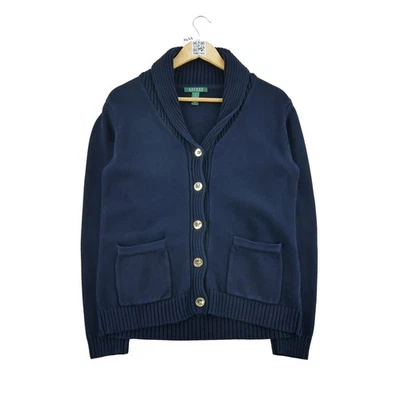 Lauren Ralph Lauren Pull cardigan Femme Taille L Marine #QWE7443 - Photo 1/4
