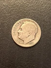 1950 D Roosevelt Dime 90% Silver 10c US Coin