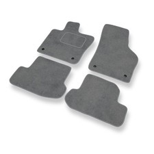 Fußmatten Velours für VW Volkswagen Beetle III (2011-2019) Automatten Graue
