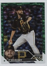 2023 Topps Series 1 Green Foil 110/499 JT Brubaker #75 0a4r
