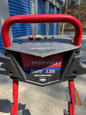 #ad #ad Troy Bilt 2800 PSI Gas Pressure Washer 190cc 4 Stroke Project Precision Tips Red $125.00