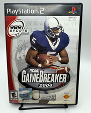 NCAA GameBreaker 2004 (PlayStation 2, PS2) COMPLETE! Great Shape!