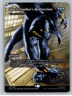 Marvel Universe Eternal-Legal #58 Black Panther's Redirection (Borderless)
