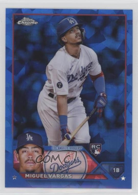 2023 Topps Chrome Sapphire Edition Miguel Vargas #163 0z9m
