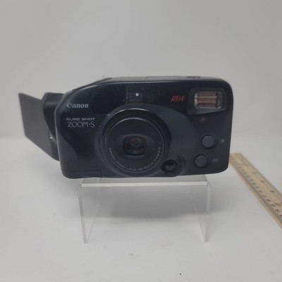 Canon Sure Shot Zoom-S Camera Don't Know if Working use for Parts with Battery