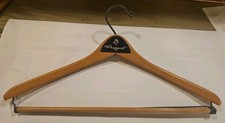 Vtg Men's Wooden Suit Hanger A. J. August Men's Clothing Tuxedos     