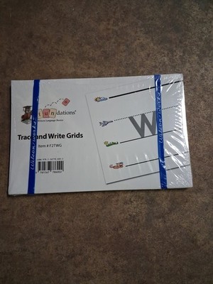 Wilson: Trace And Write Grids Item # F2TWG 
