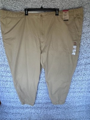 Levi s XX Chino Joggers Stretch Khaki Tapered Pants Men s 5XL NWT
