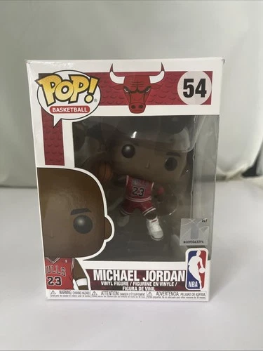 Funko Pop! Michael Jordan Chicago Bulls NBA Vinyl Toy Figure #54 (Damaged Box)