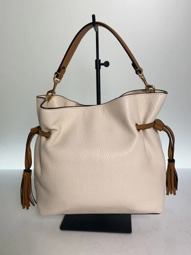 COACH Andy Crossbody Handbag Leather WHT Solid Color CA164 - Picture 3 of 6