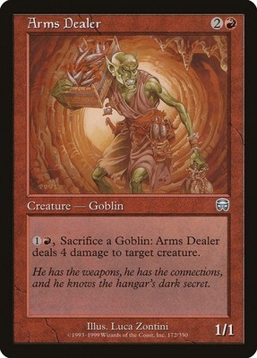 MTG Magic the Gathering Arms Dealer (172/350) Mercadian Masques LP